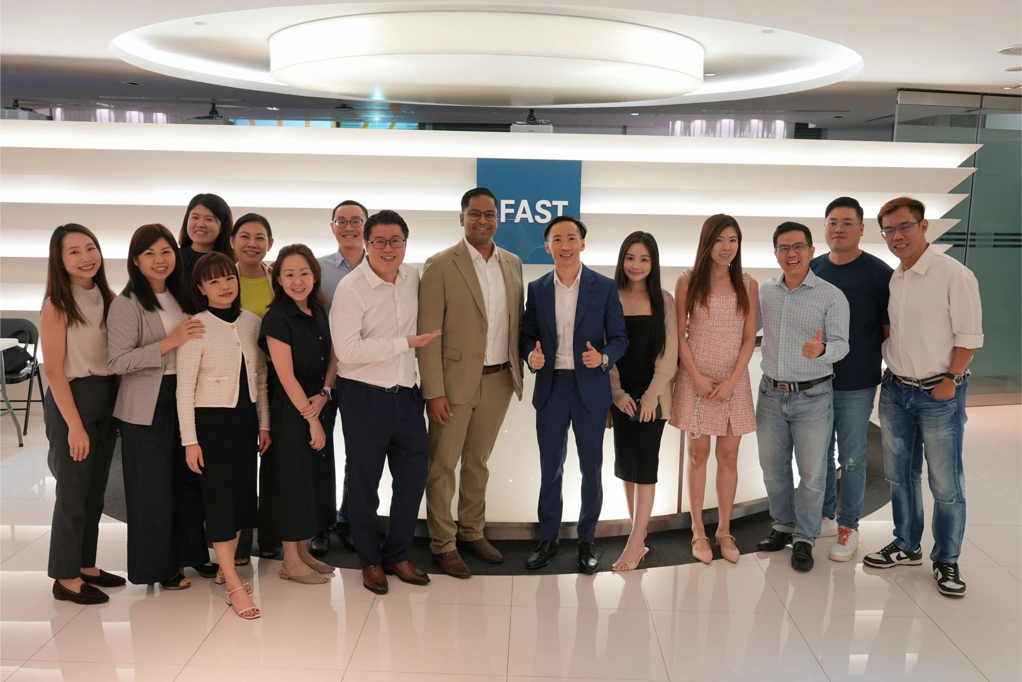 Affinity team supporting a seminar